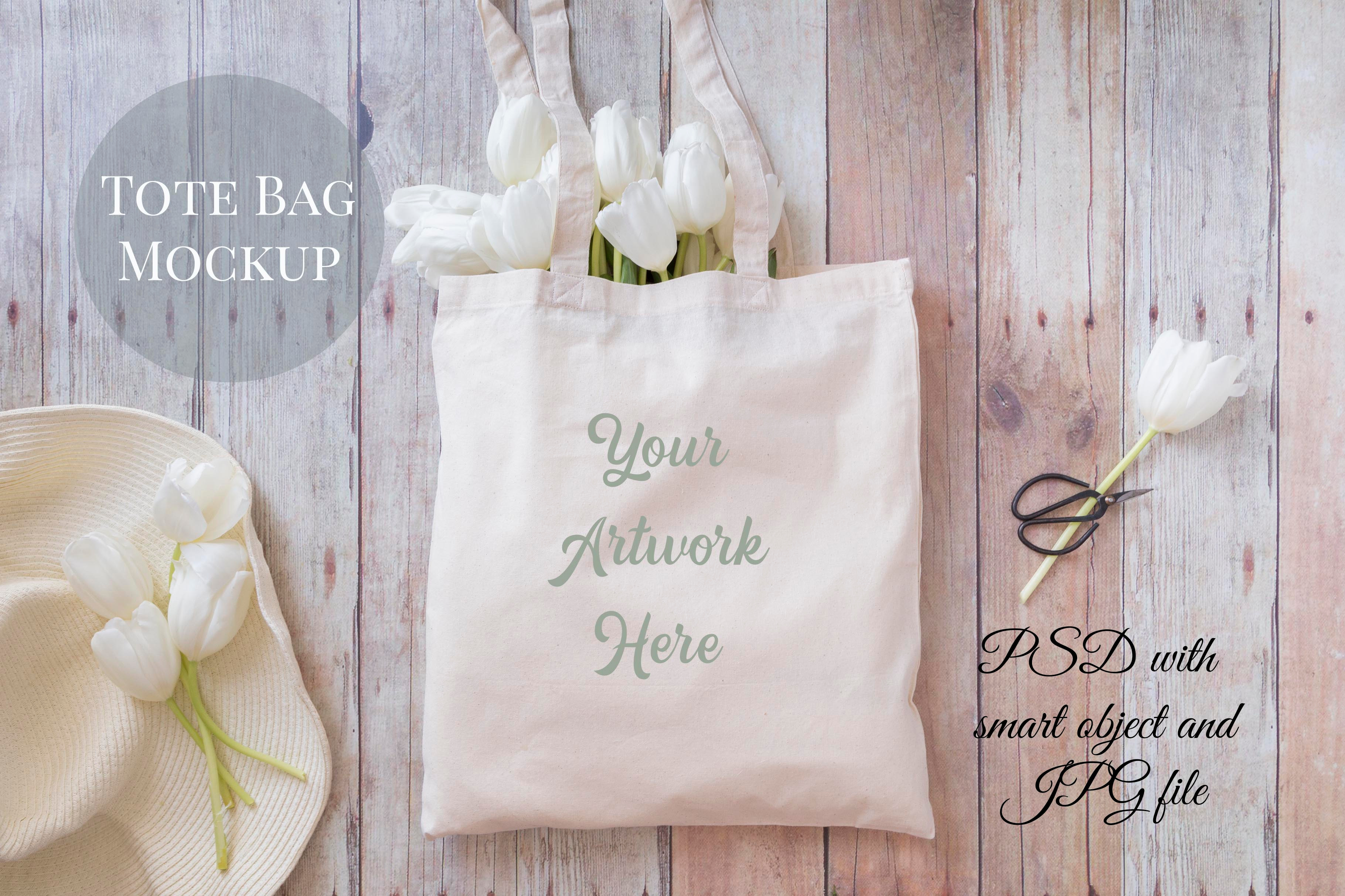 Download Tote Bag Mockup- Gardening | Creative Product Mockups ...