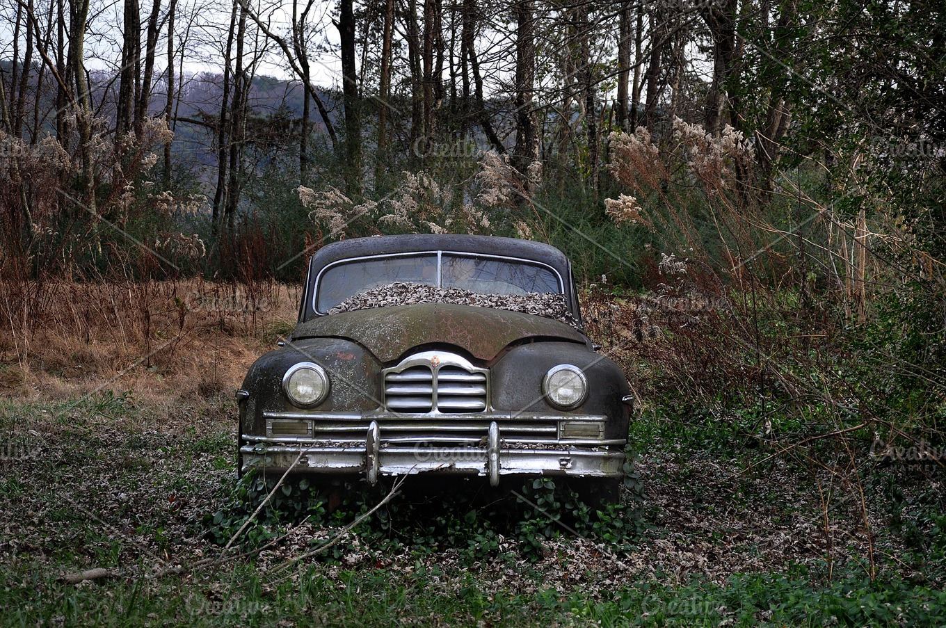 Antique car | Transportation Stock Photos ~ Creative Market