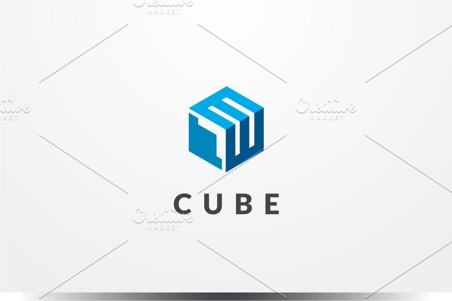 Cube Logo Branding And Logo Templates Creative Market