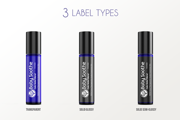 Download Roll-on Bottle Mockup v. 10ml-B Plus | Creative Photoshop Templates ~ Creative Market