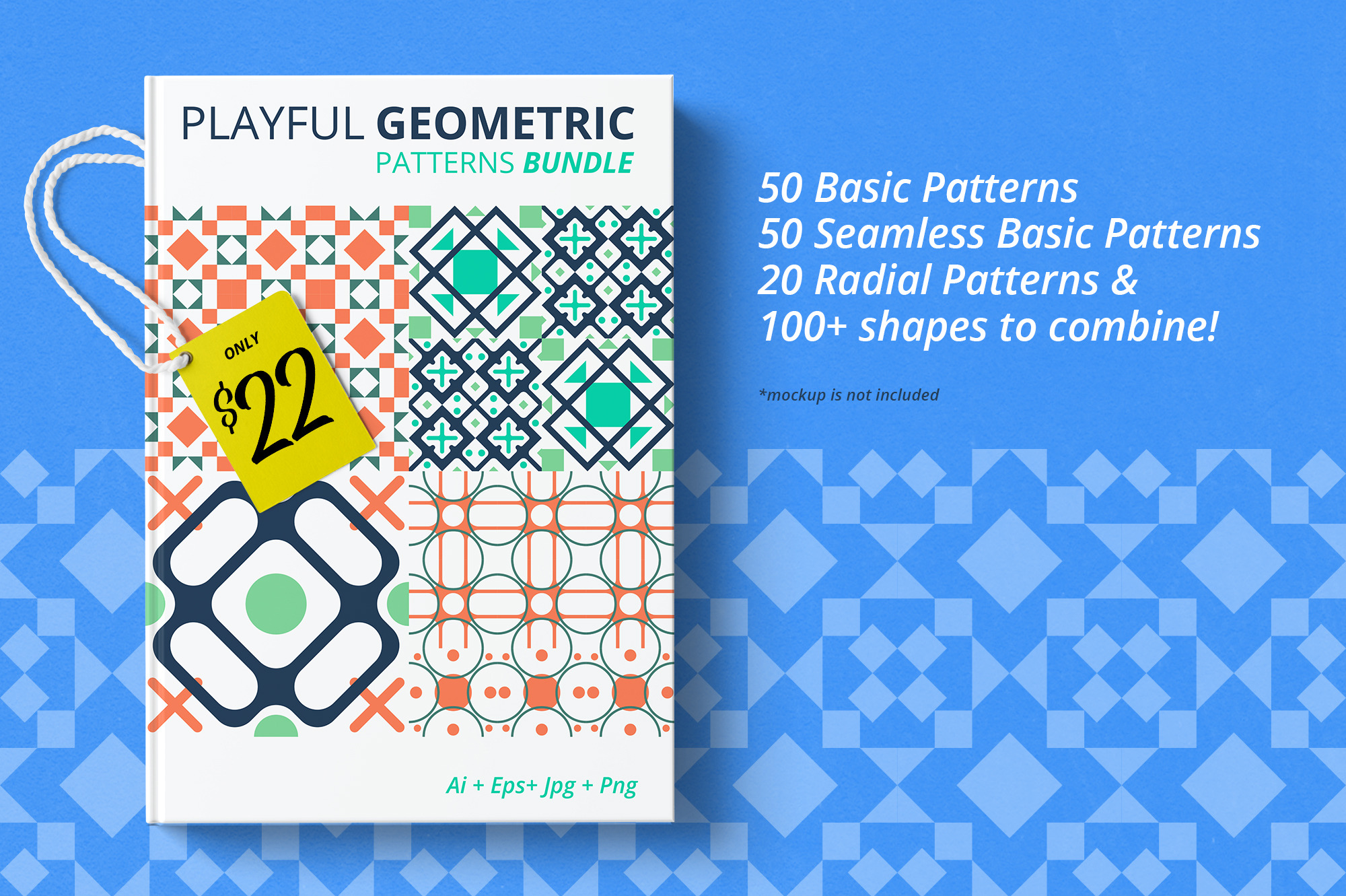 Download Playful Geometric Pattern Bundle Pre Designed Photoshop Graphics Creative Market