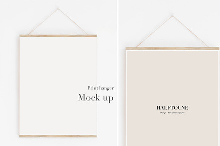 Art Canvas Mockup Set - 8x10 Artwork