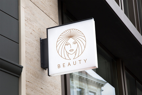 Beauty Logo | Creative Illustrator Templates ~ Creative Market