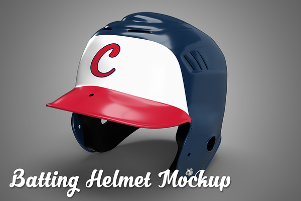 Download Batting Helmet Mockup | Creative Photoshop Templates ...