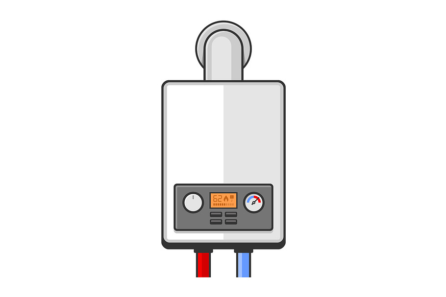 Газовый котел рисунок