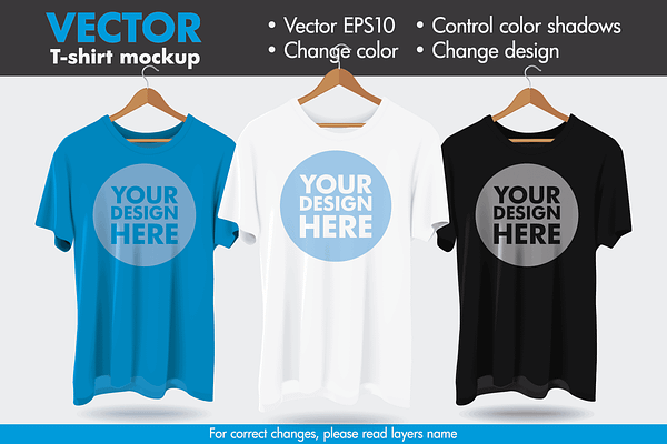 Vector Hanger Tshirt Creative Illustrator Templates Creative Market