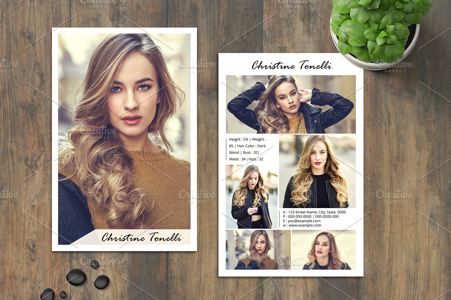 Model Comp Card Template - V20 With Regard To Download Comp Card Template