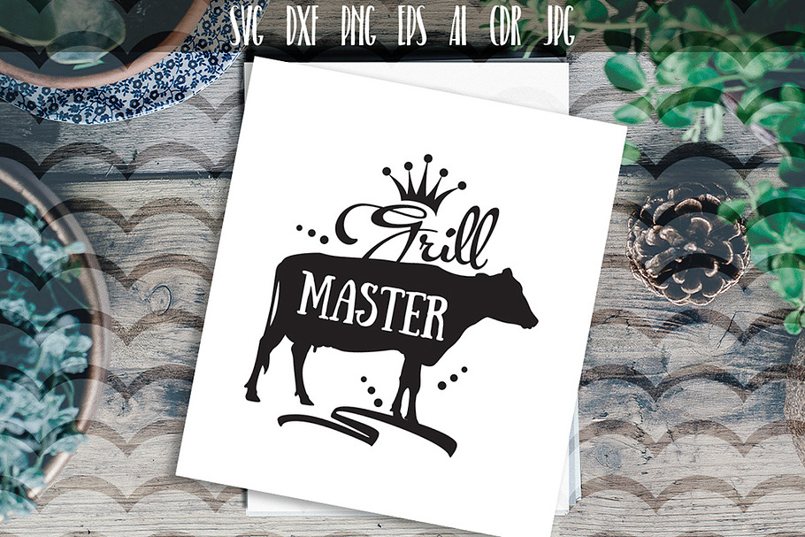 Grill Master Svg Father Svg Pre Designed Photoshop Graphics Creative Market