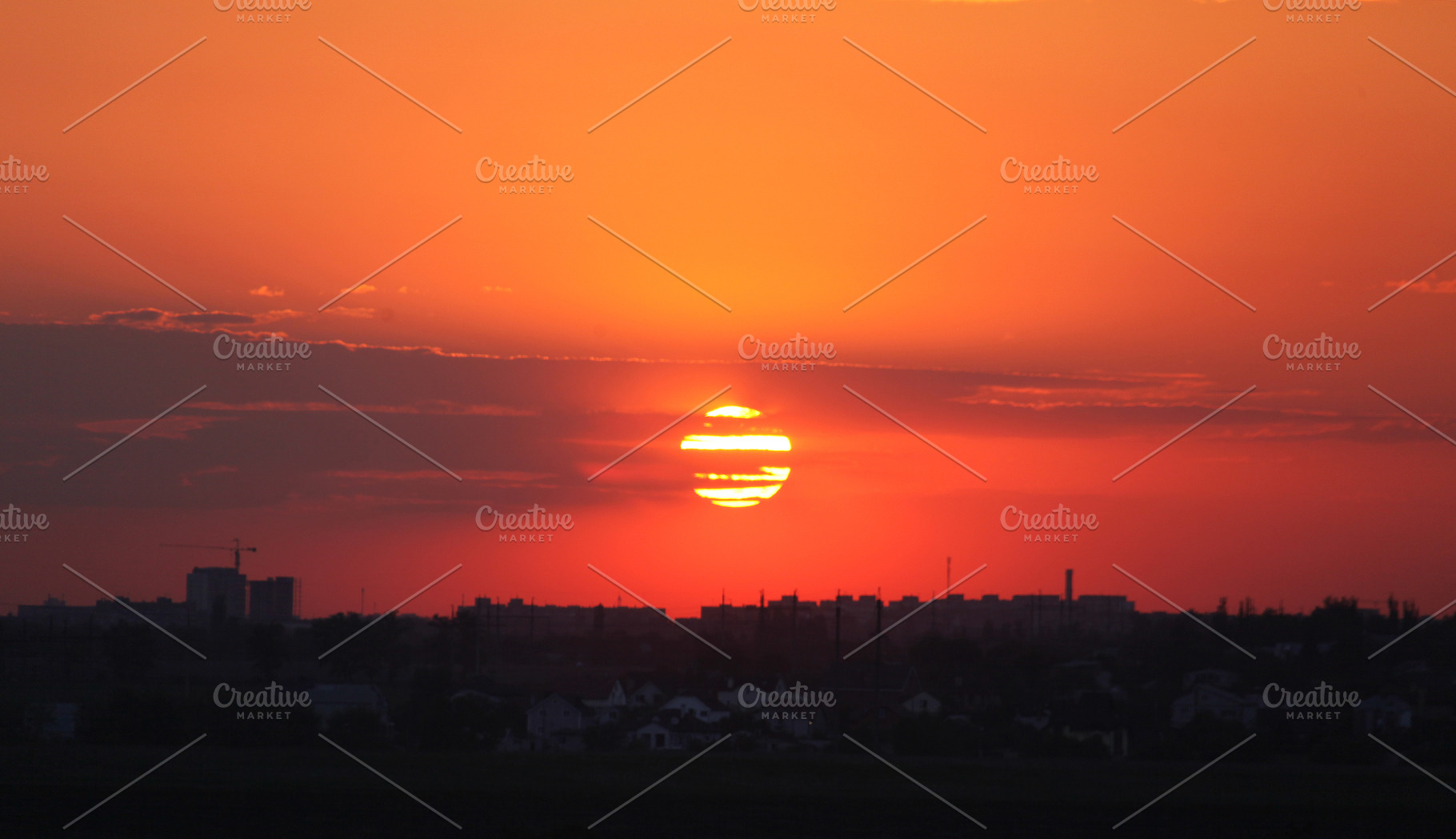 Sunset Evening Glow Twilight Dusk Containing Sunset Evening Glow And High Quality Nature Stock Photos Creative Market