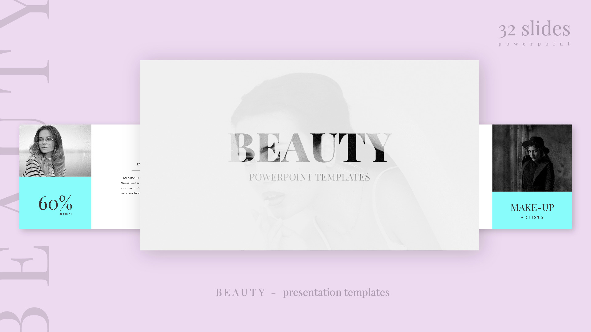 BEAUTY - template presentation PPT  Creative PowerPoint Templates