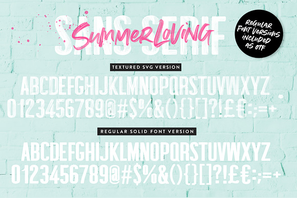 Download Summer Loving Font Collection Stunning Display Fonts Creative Market