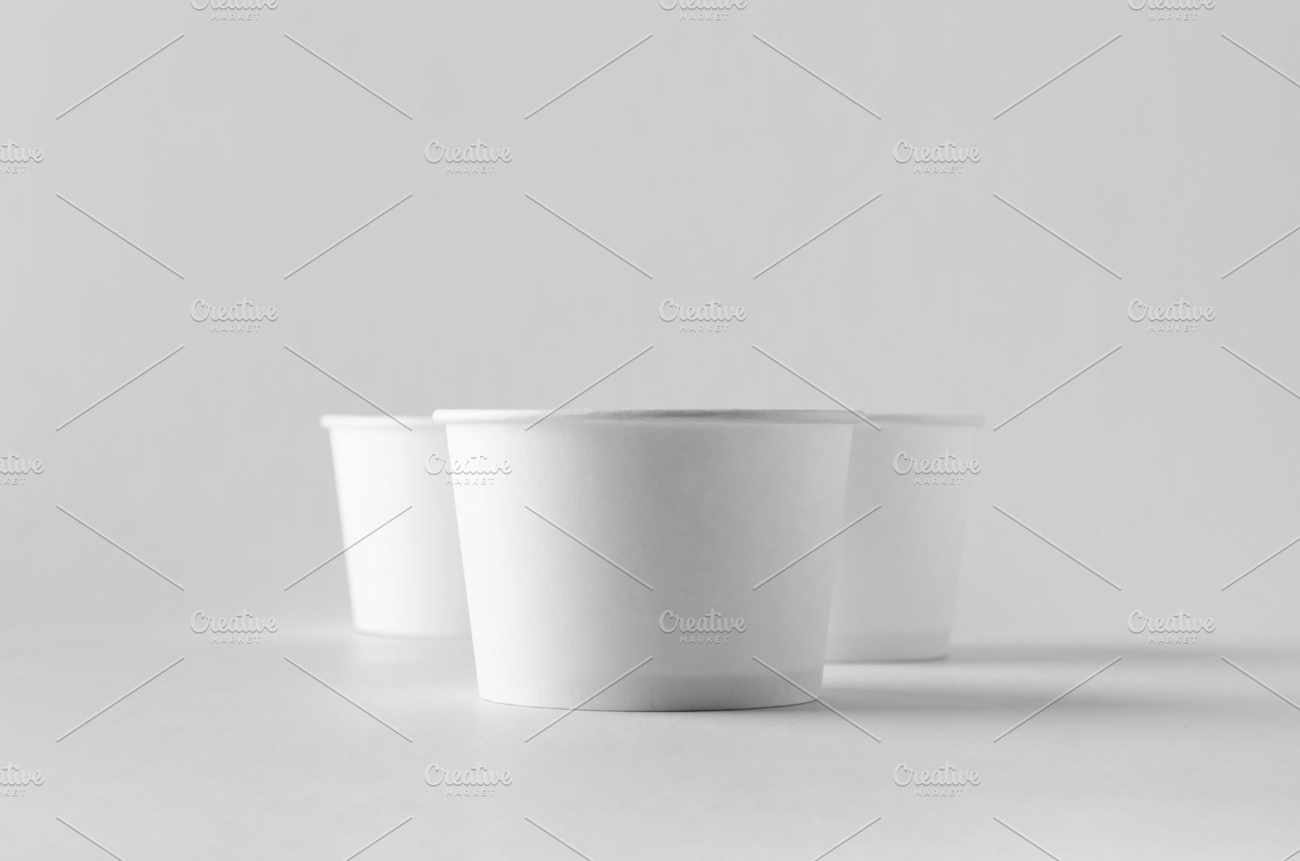 Download White Ice Cream Paper Cup Mock Up High Quality Stock Photos Creative Market