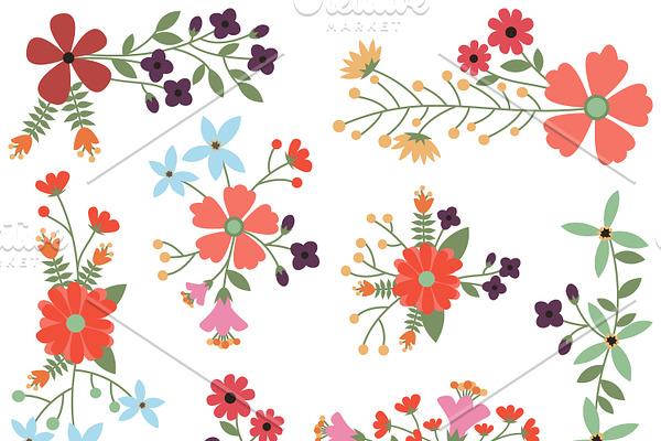 Lace & Lace Borders Vectors/Clipart | Pre-Designed Illustrator Graphics