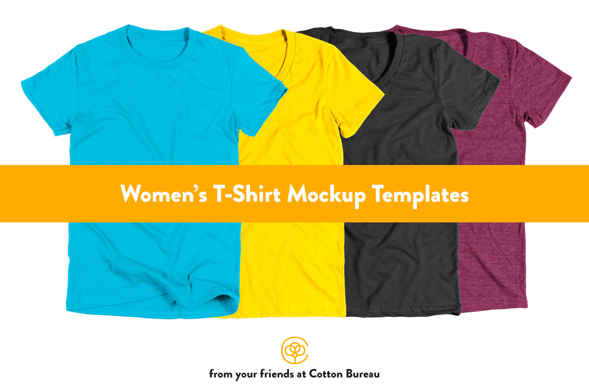 Women S T Shirt Mockups Aa Creative Photoshop Templates Creative Market