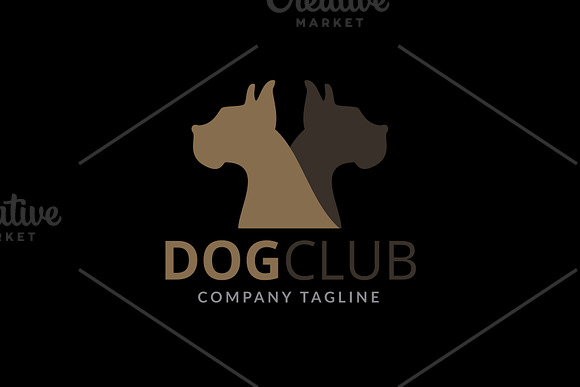 Dog Club Logo | Branding & Logo Templates ~ Creative Market