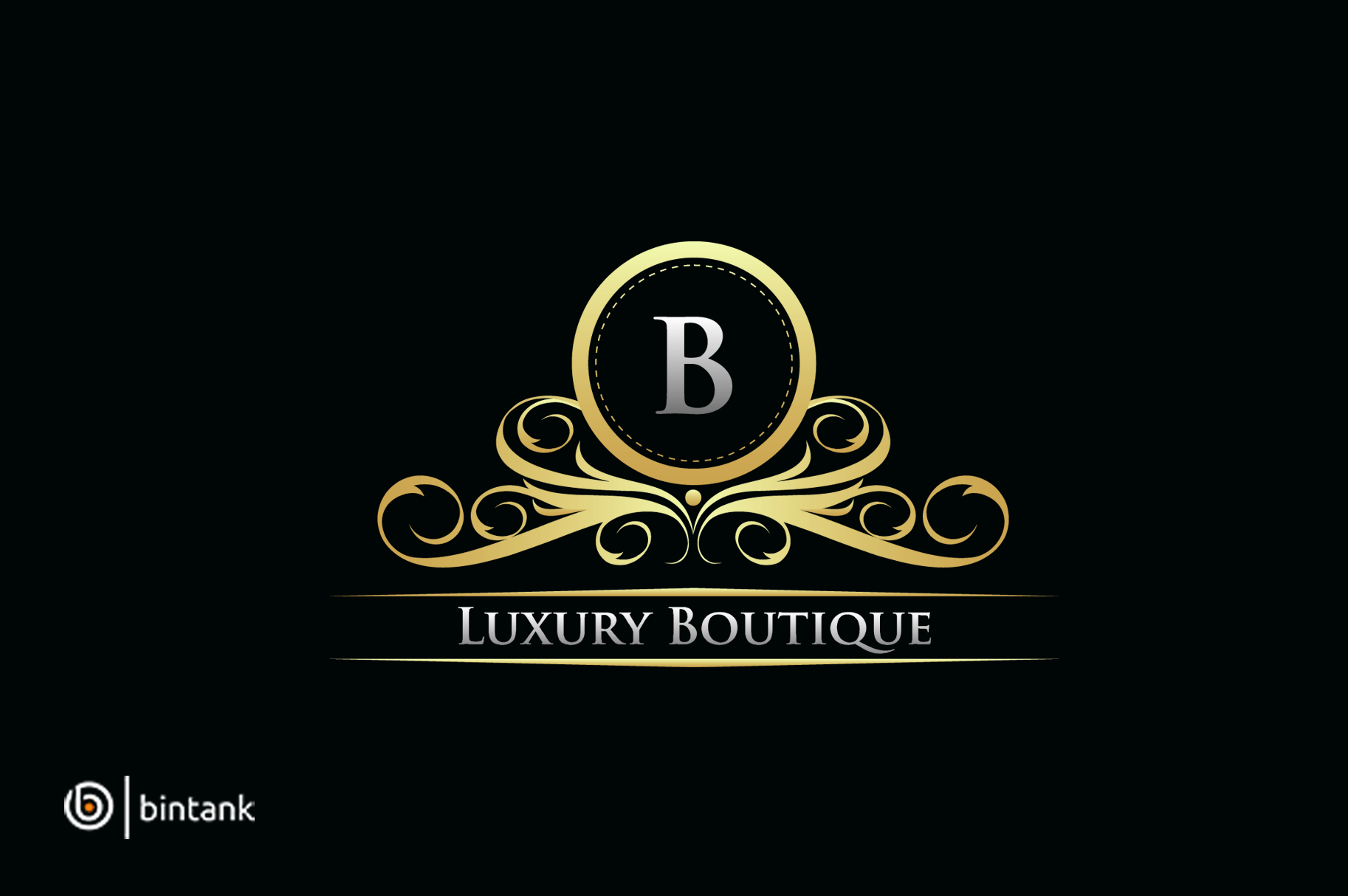 B Letter Luxury Boutique Logo Creative Illustrator Templates Creative Market