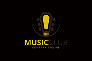 Music Club Logo | Branding & Logo Templates ~ Creative Market