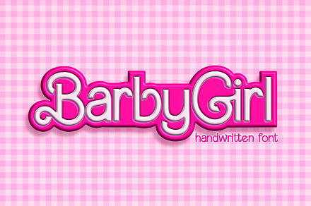 Barbie Vintage Font by Diorde Studio · Creative Fabrica