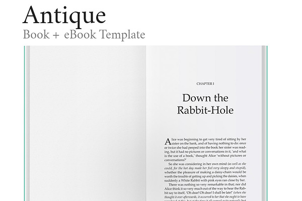 Antique Ultimate Book Template Creative Indesign Templates Creative Market