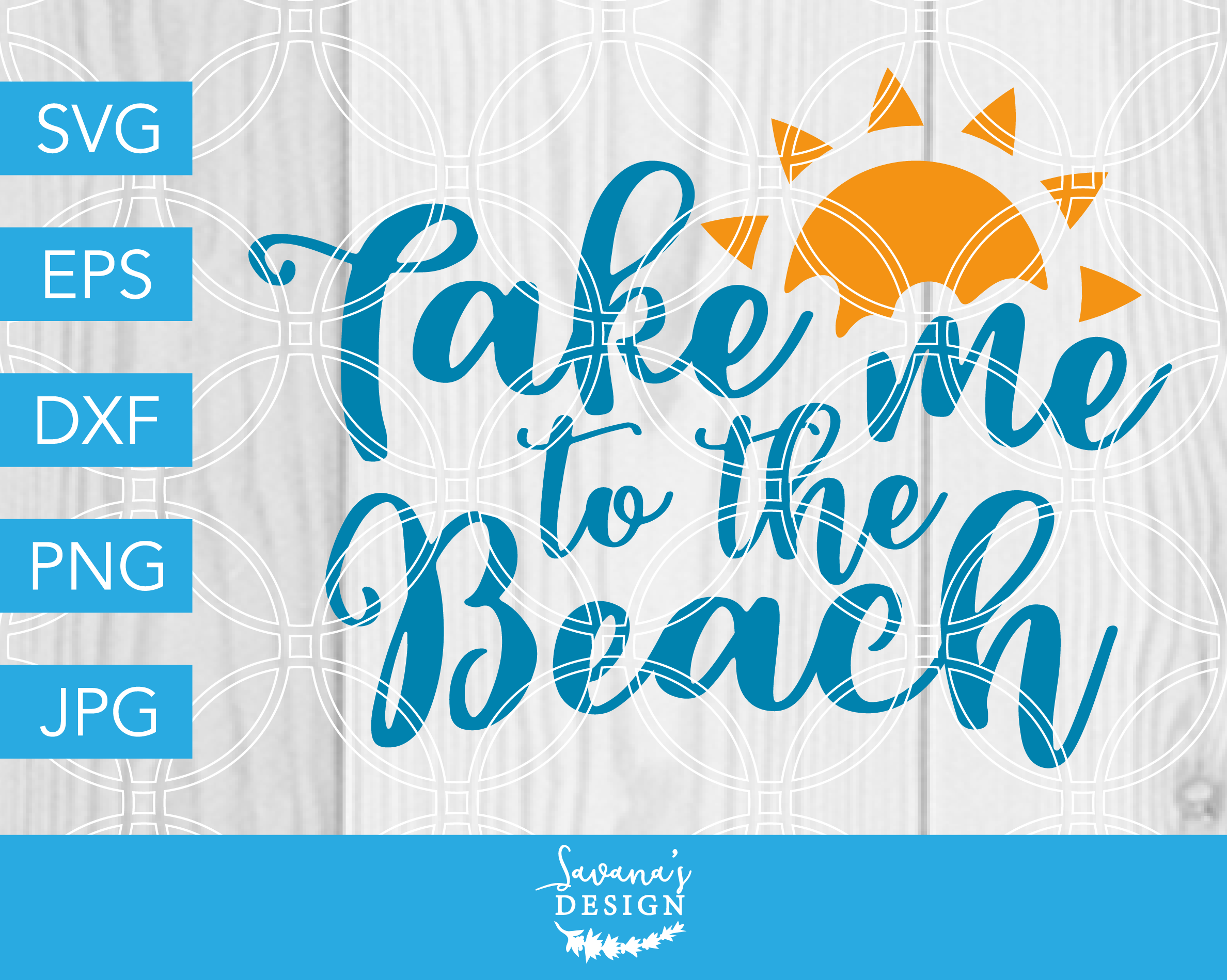 Download Take Me To The Beach Svg Ocean Svg Pre Designed Vector Graphics Creative Market