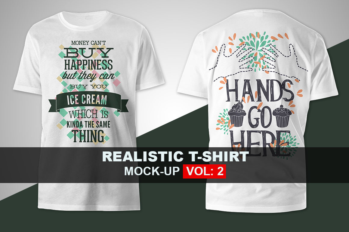 Apparel T-shirt Mock-up Set 2 | Shirt Mockups ~ Creative Market