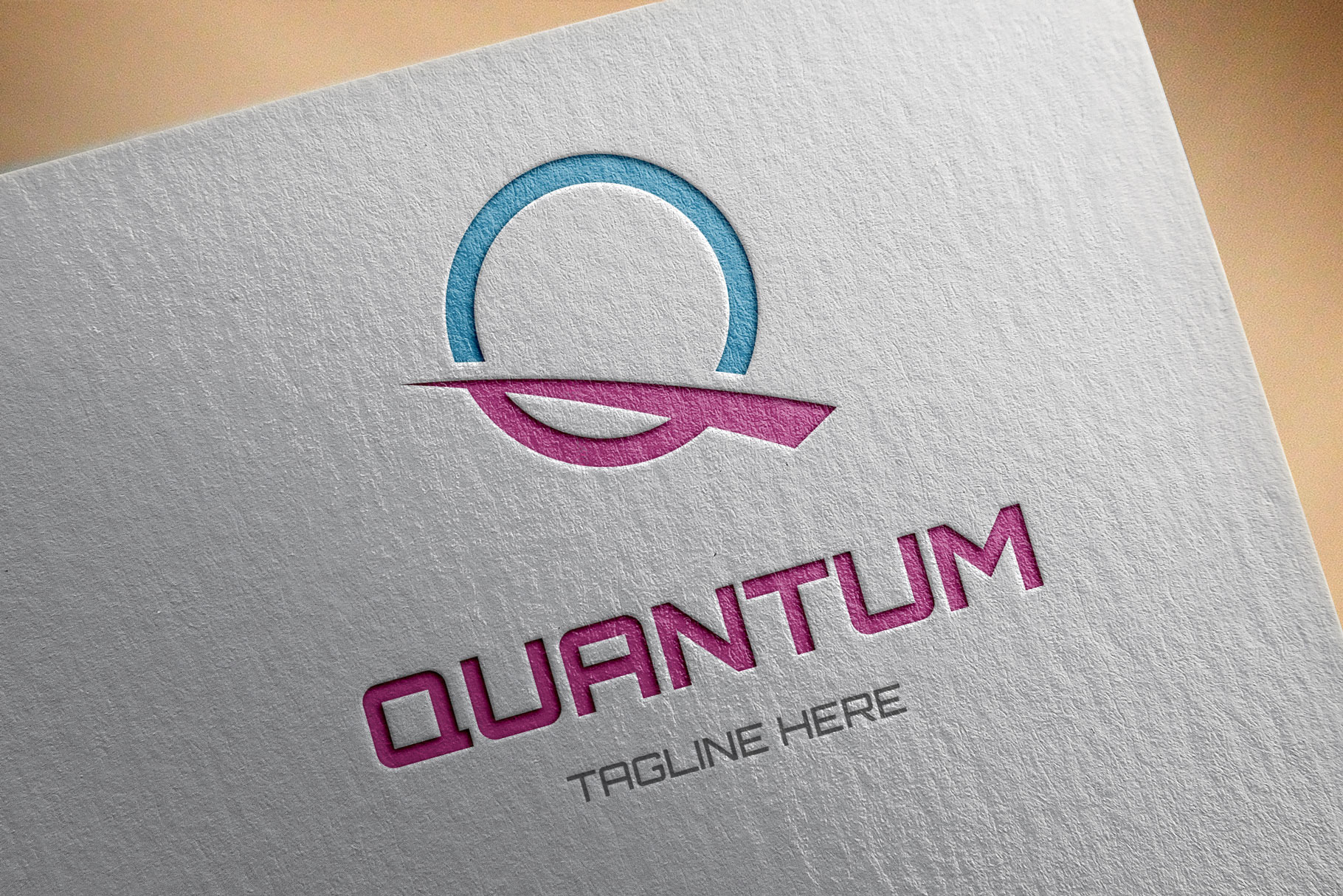 Quantum Logo Template Branding And Logo Templates Creative Market