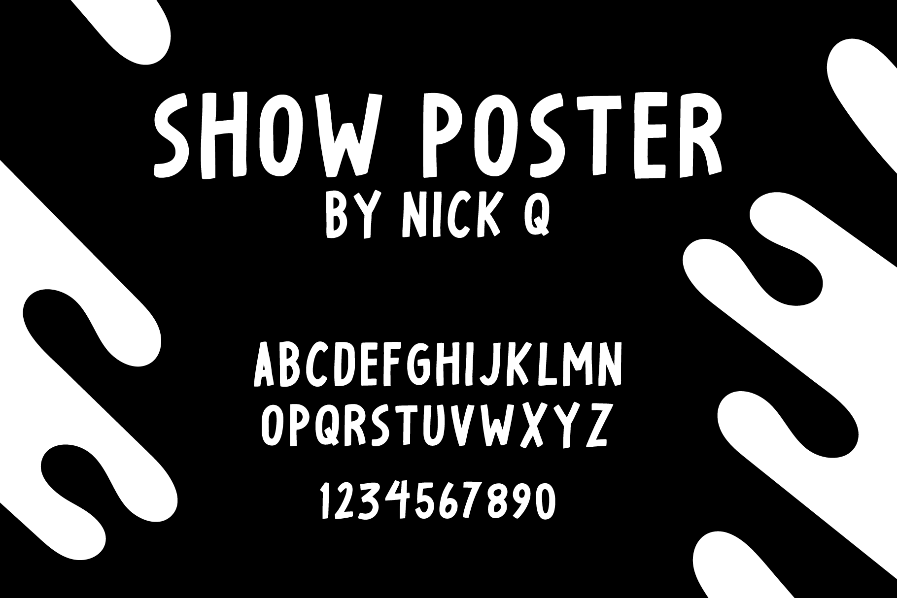 show-poster-font-fonts-creative-market