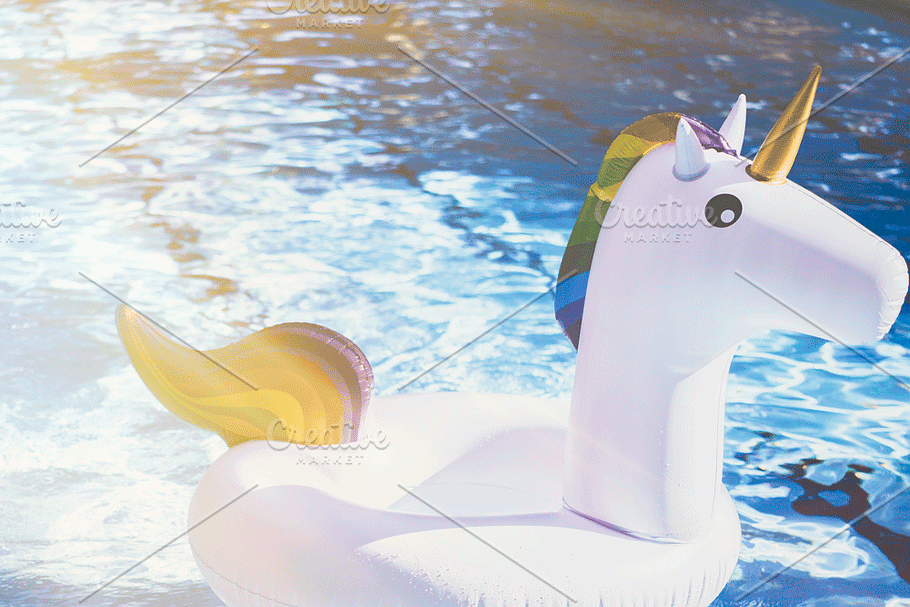 unicorn for swimming pool