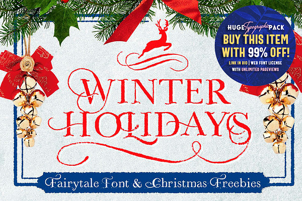 Download Browse More Than 1 700 Christmas Fonts Creative Market