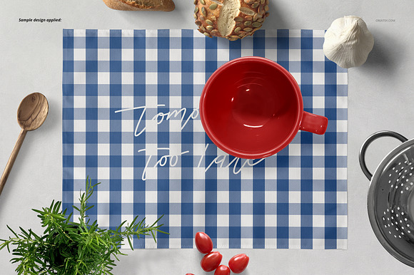 Download Placemat Mockup Set Creative Photoshop Templates Creative Market