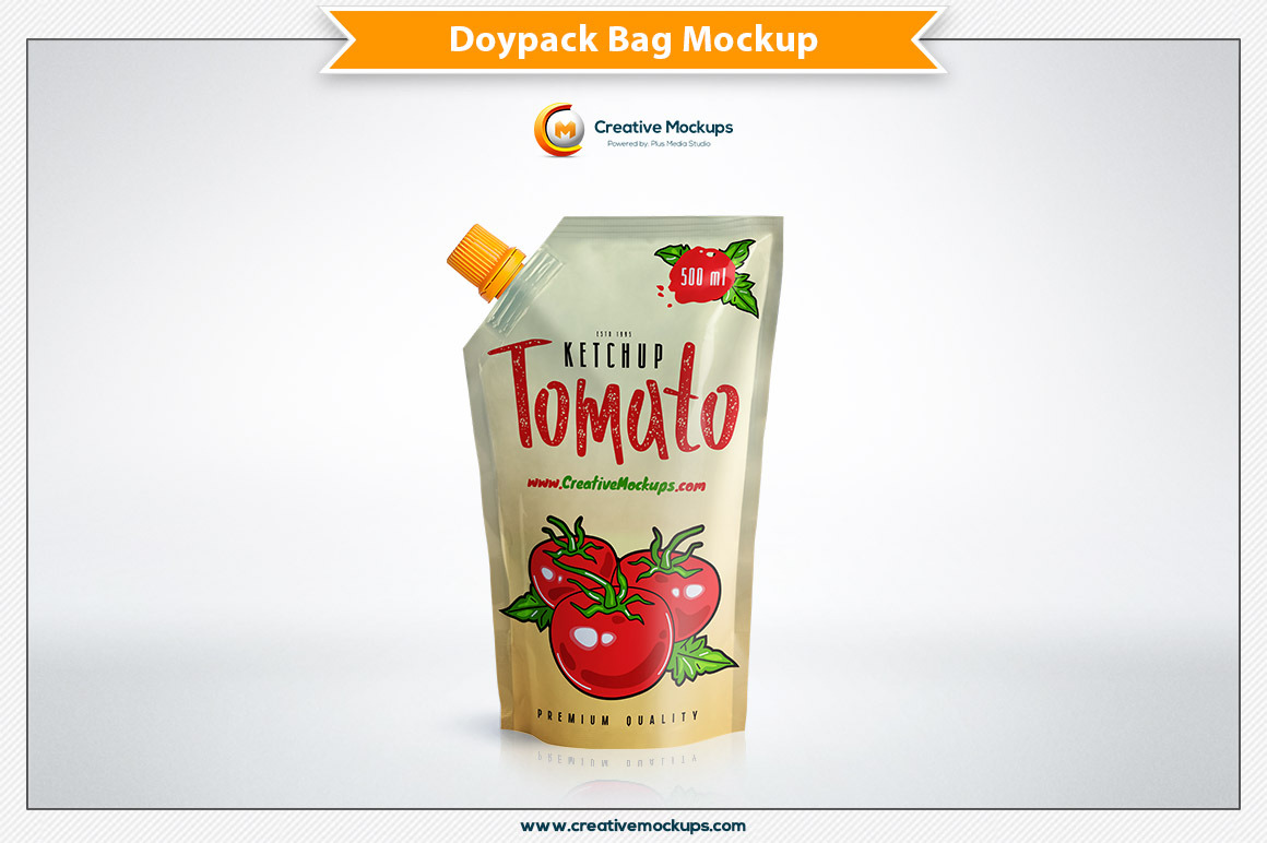 Download Corner Spout Doypack Bag Mockup Creative Photoshop Templates Creative Market PSD Mockup Templates