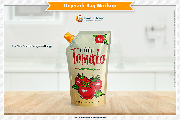 Download Corner Spout Doypack Bag Mockup Creative Photoshop Templates Creative Market PSD Mockup Templates