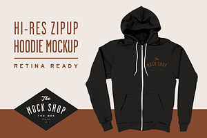 Download Zipup Hoodie Mockup Creative Photoshop Templates Creative Market