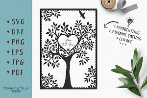 Download Natural Wedding Tree Svg Clipart Pre Designed Photoshop Graphics Creative Market