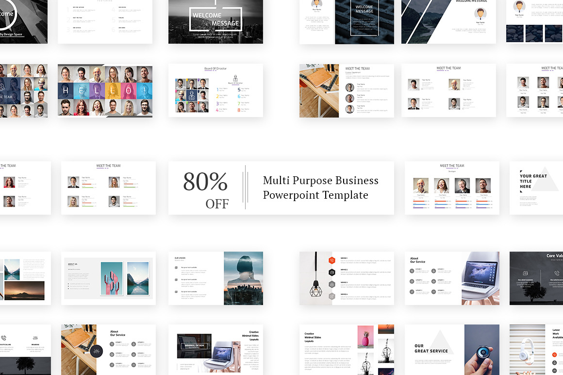 Business PowerPoint Presentation | Presentation Templates ~ Creative Market