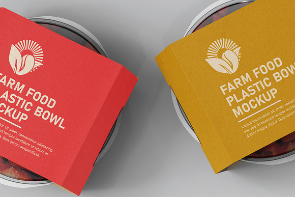 Plastic Matte Food Container Box Mockup Graphic by RAM Studio · Creative  Fabrica