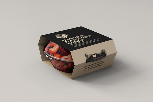 Plastic Matte Food Container Box Mockup Graphic by RAM Studio · Creative  Fabrica