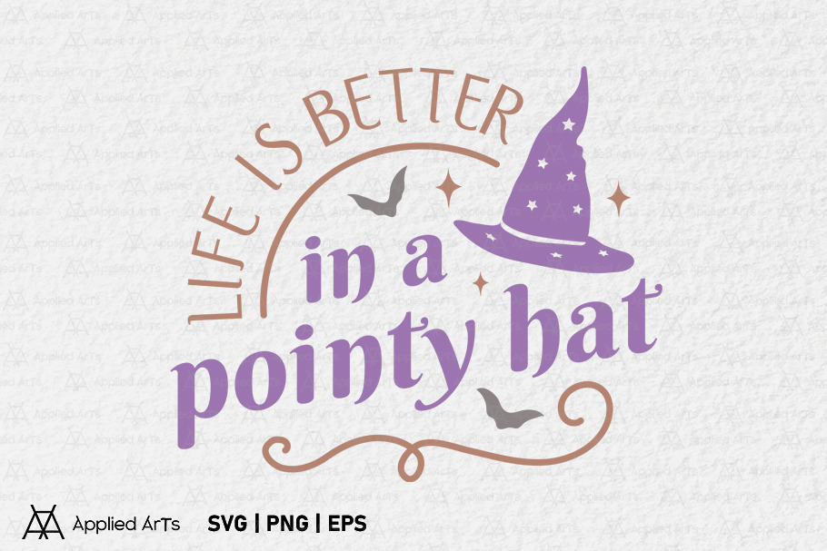 Funny Halloween Witch Hat SVG PNG | Graphic Objects ~ Creative Market