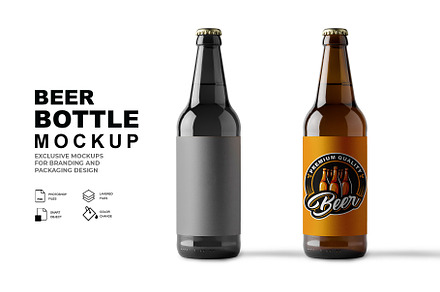 Coffee Bottle Mock-Up  Household Mockups ~ Creative Market