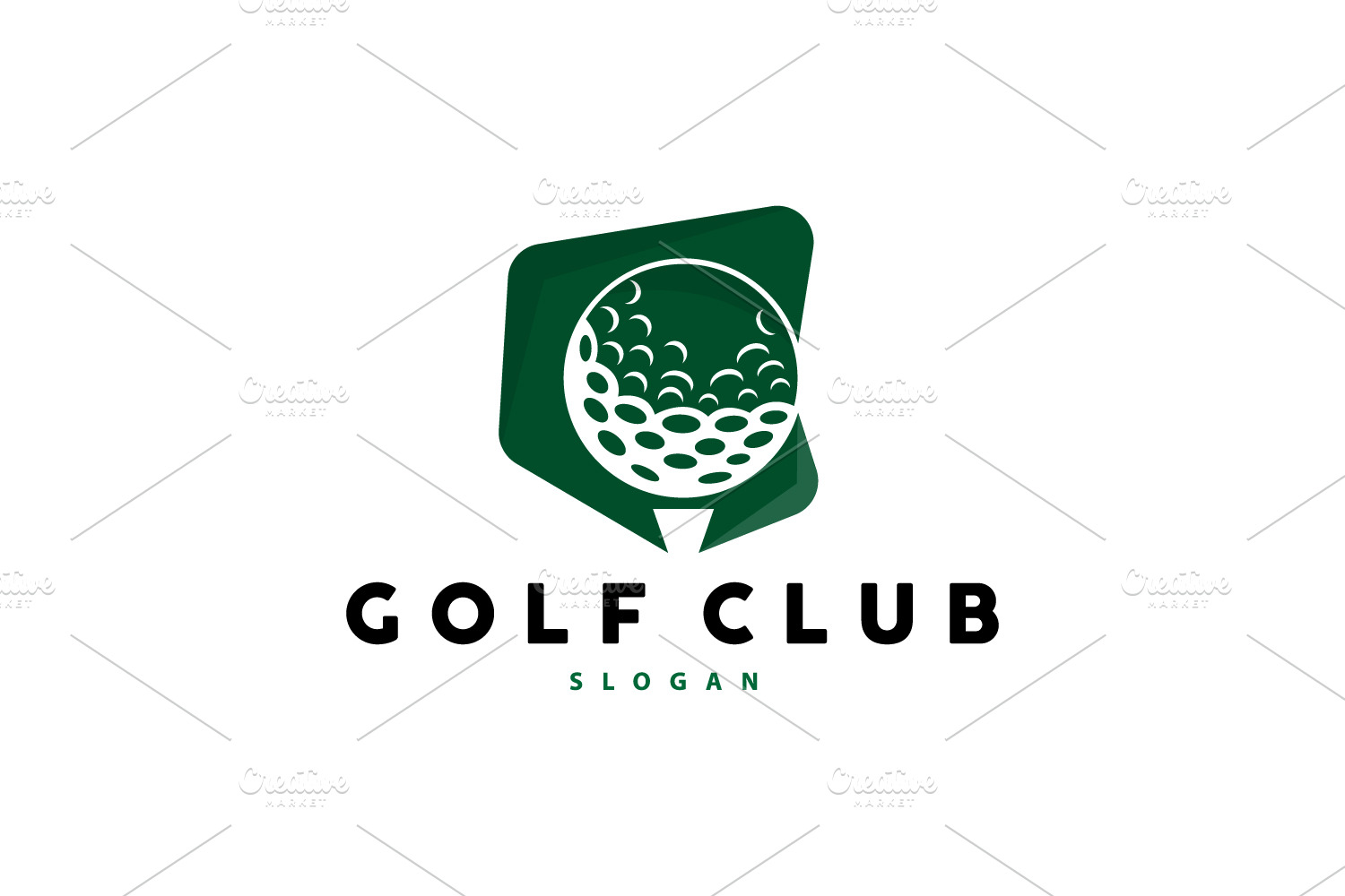 Golf Logo, Ball Game Sport Club Team | Branding & Logo Templates ...