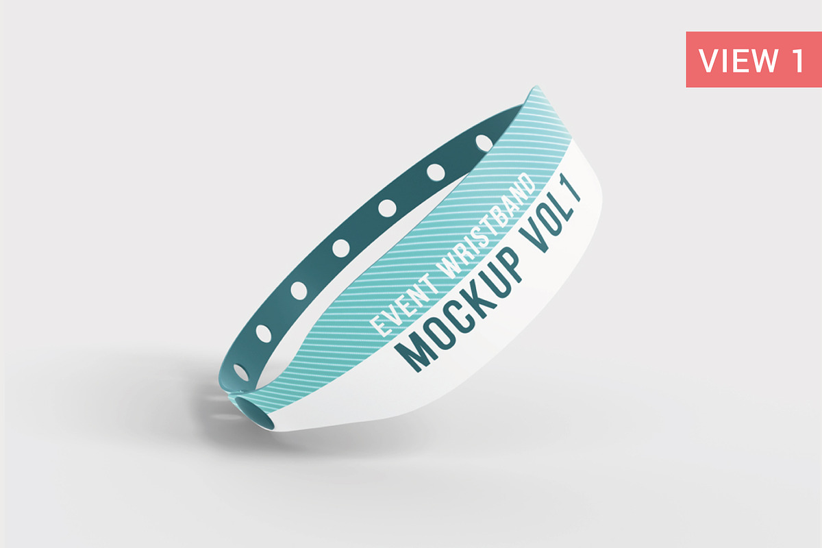 Download Event Wristband Mockup | Creative Photoshop Templates ~ Creative Market