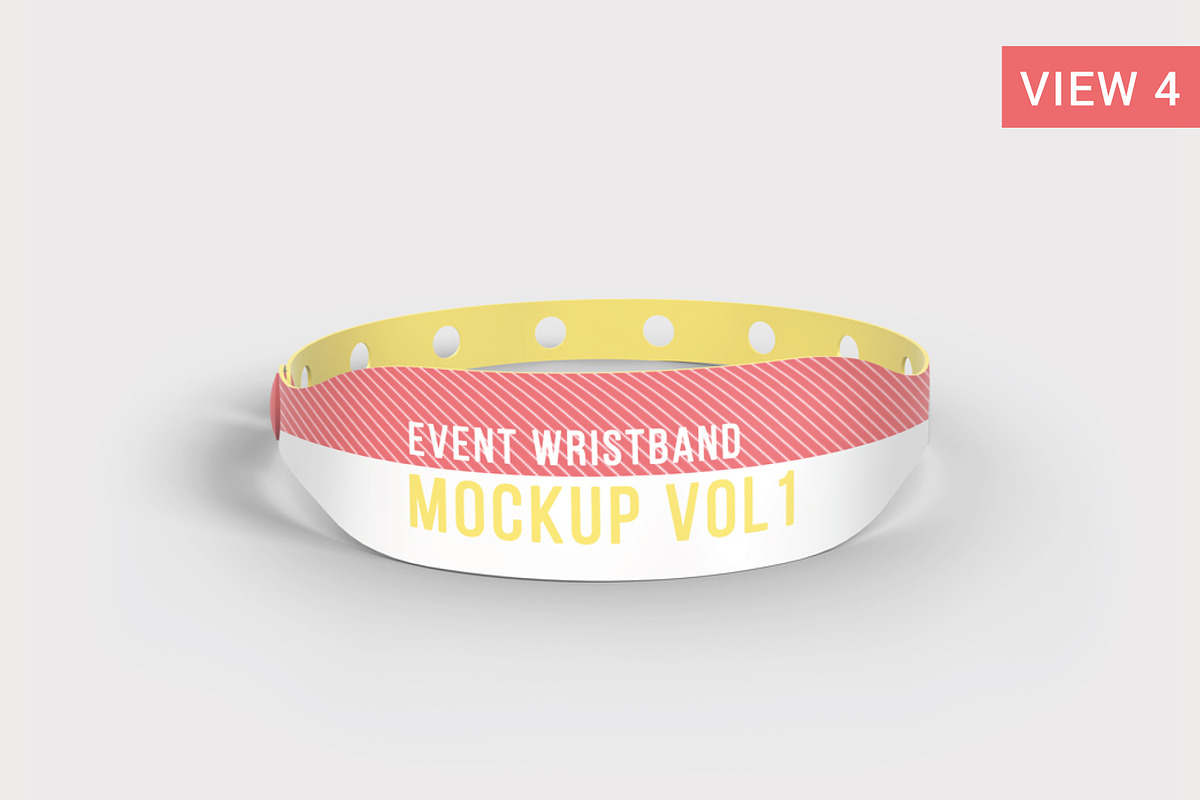 Download Event Wristband Mockup | Creative Photoshop Templates ~ Creative Market