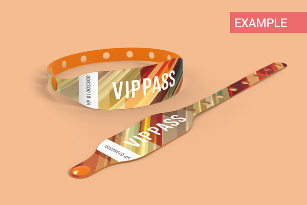 Download Event Wristband Mockup | Creative Photoshop Templates ...