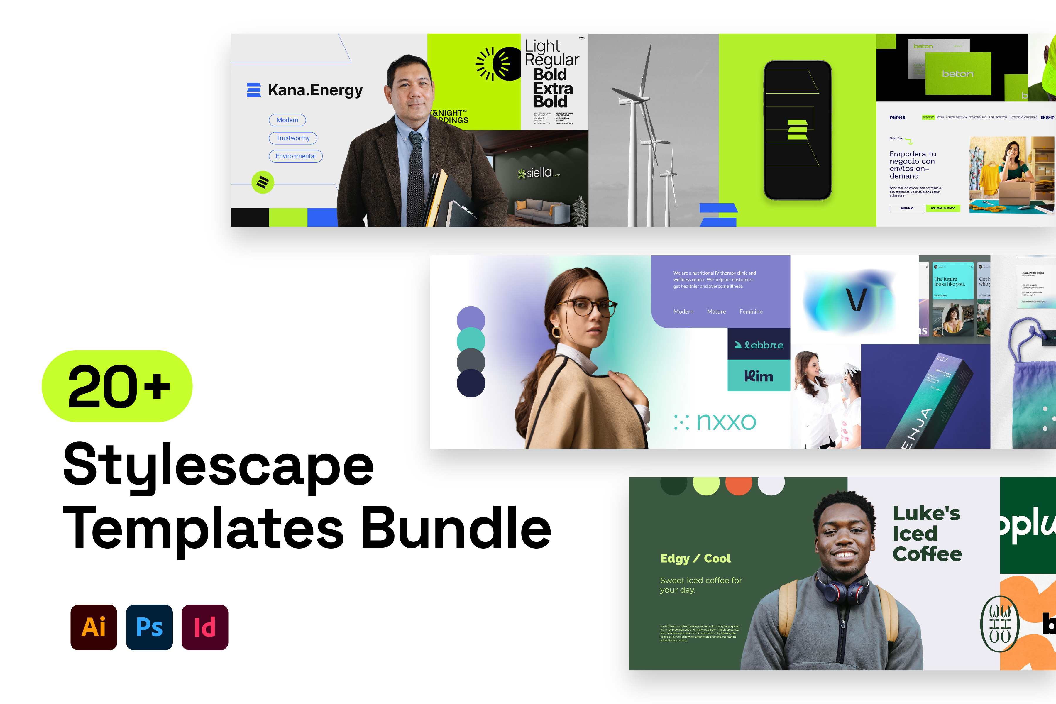 Stylescape Templates Bundle Branding & Logo Templates Creative Market