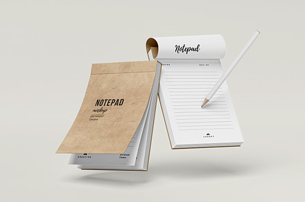 Kraft Scrapbook Mockup Photo Album  Book & Magazine Mockups ~ Creative  Market