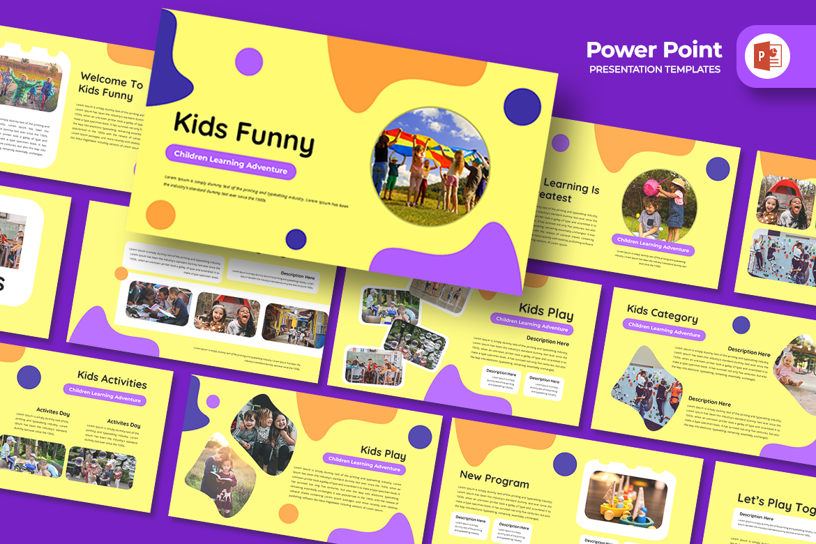 kids-funny-powerpoint-template-presentation-templates-creative-market