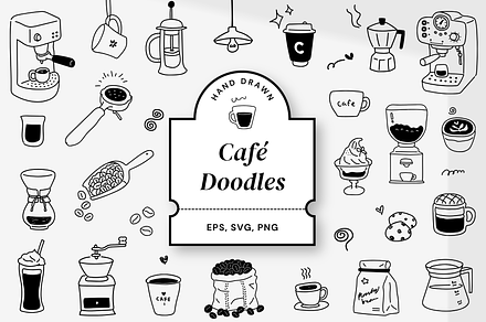 Coffee Brewing tools  Illustrations ~ Creative Market