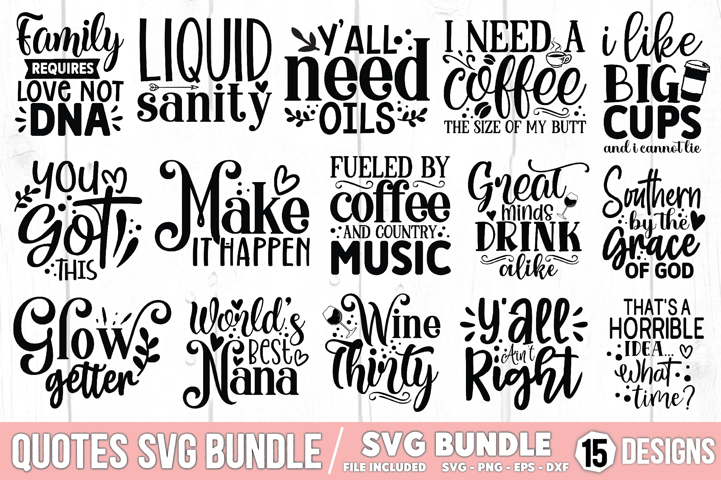 Quotes SVG Bundle | Graphics ~ Creative Market