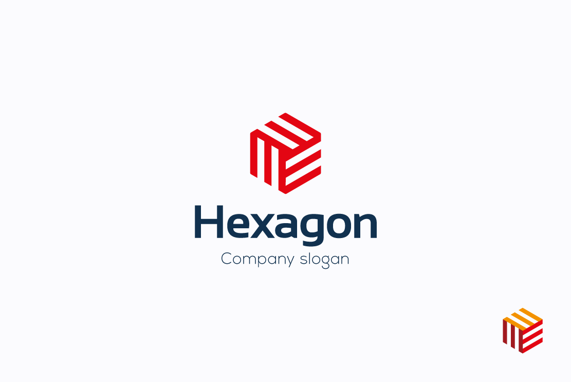 Hexagon logo | Branding & Logo Templates ~ Creative Market