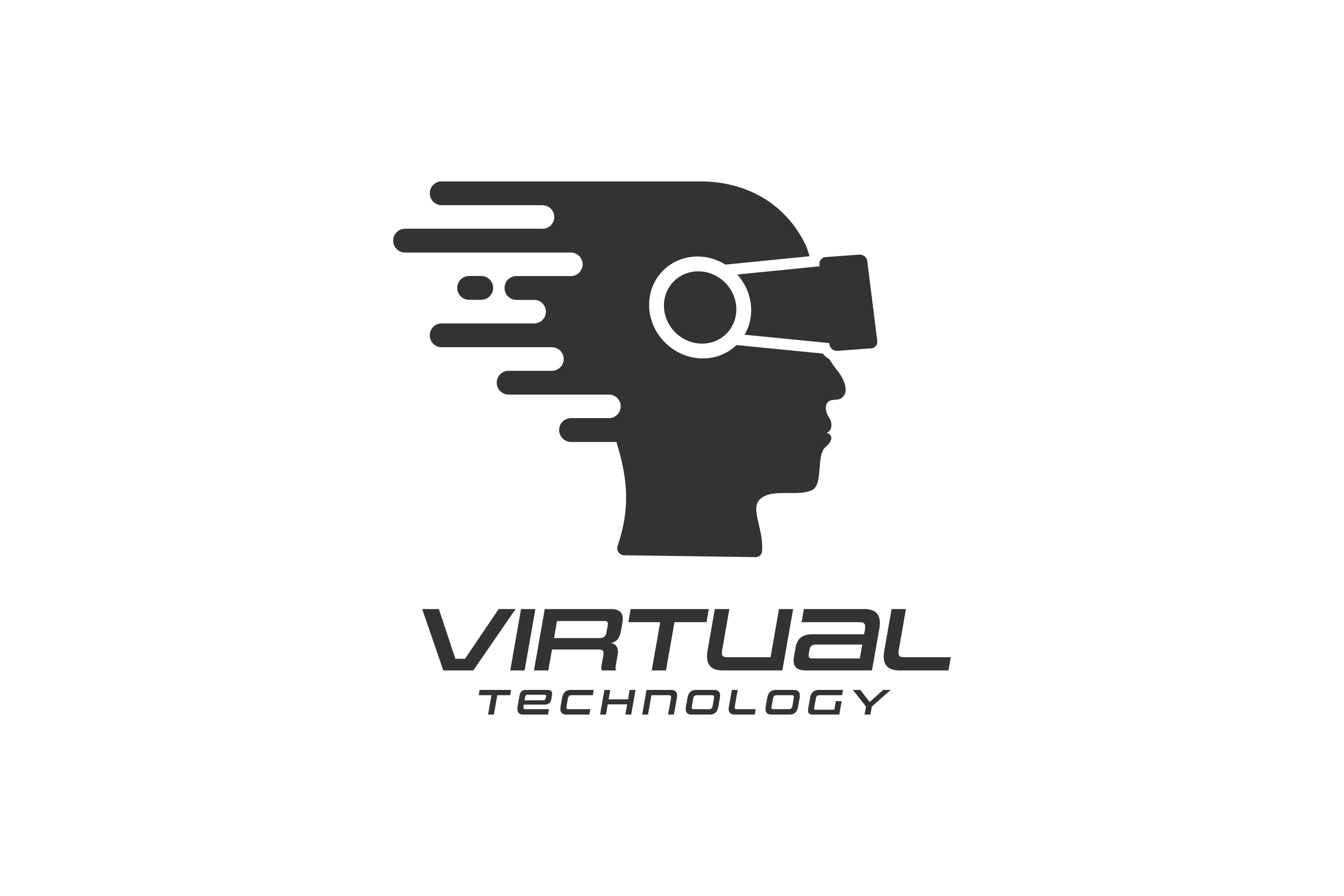 Virtual reality logo design | Branding & Logo Templates ~ Creative Market